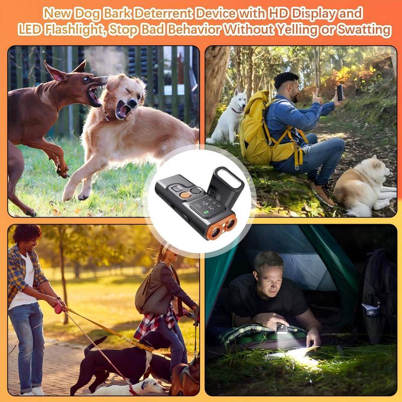 GoliPal 2025 Ultrasonic Dog Bark Control Device – Long-Range, No Shouting or Swatting, Just Point and Click to Instantly Stop Unwanted Behavior!