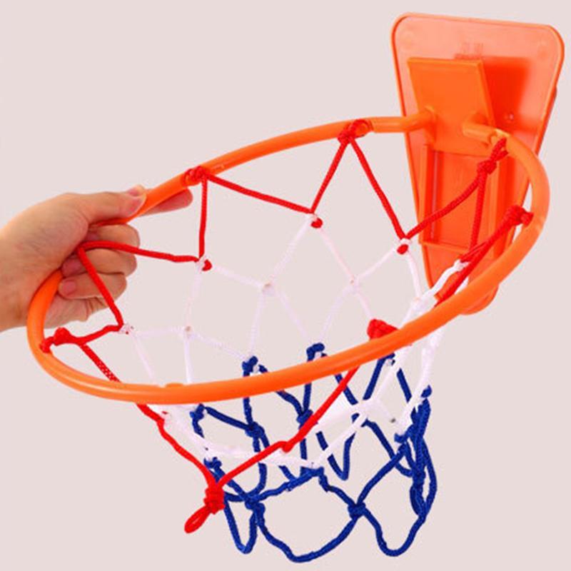 Silent Basketball Set, 2 Counts/set Including 1 Count Indoor Silent Basketball and 1 Count Basketball Hoop, Rebound Basketball Toy for Indoor Training,