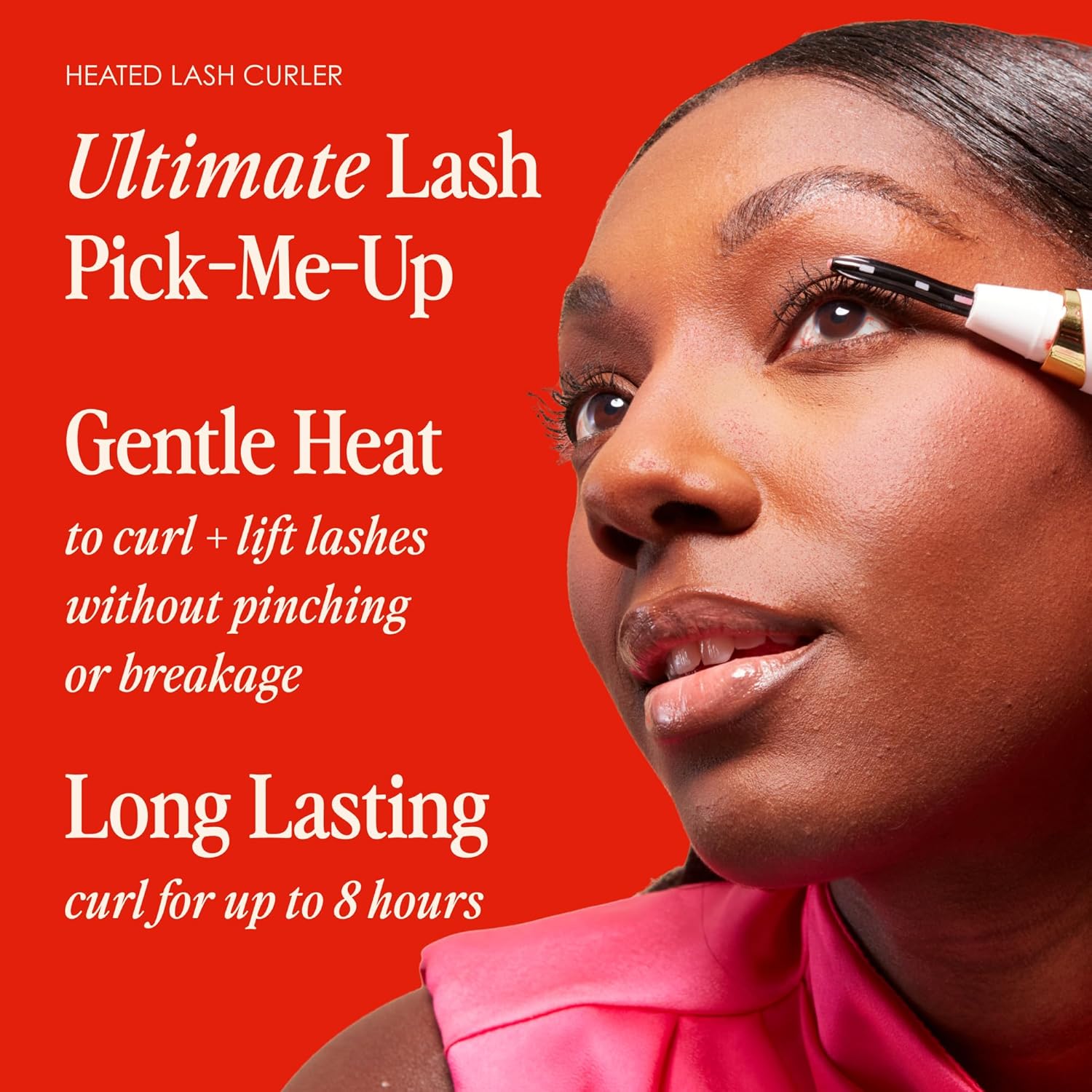 Grande Cosmetics LASH-LIFT Heated Lash Curler,