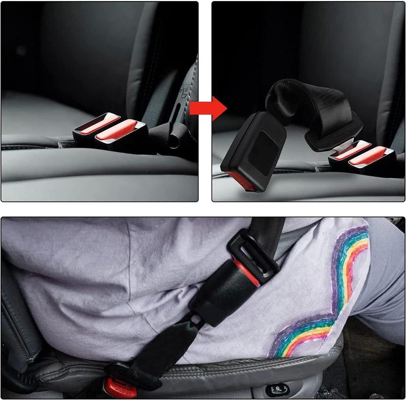 2Pcs Automotive Belt Pad Extenders Slot,