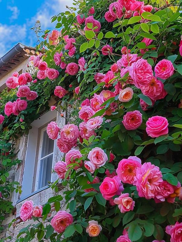 200pcs Climbing Rose Seeds for Outdoor Planting Vibrant Ornamental Flowers for Family Garden Decoration