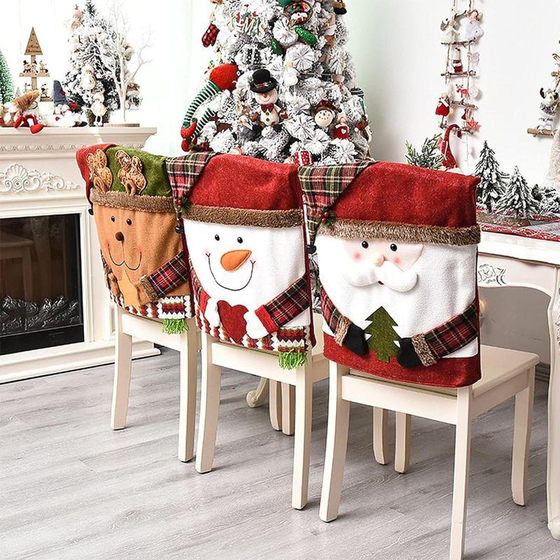 Christmas Themed Chair Cover,