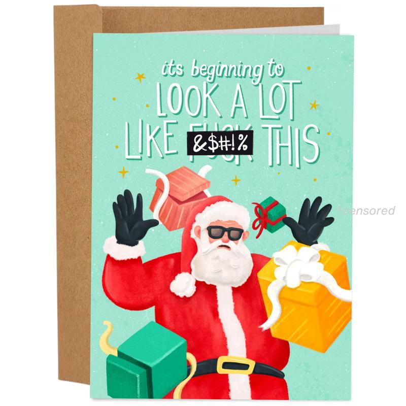 9 Worst Christmas Greeting Cards Ever Bundle Box Set | Christmas Cards