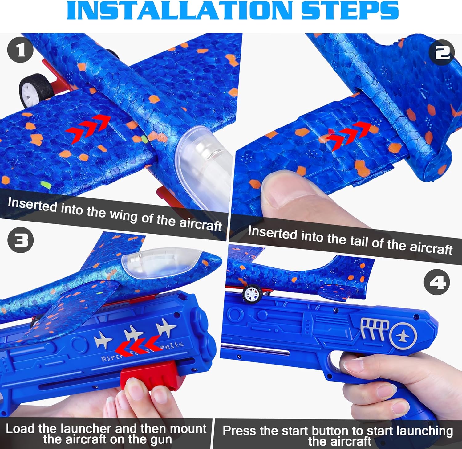 Airplane Shooter Toy,