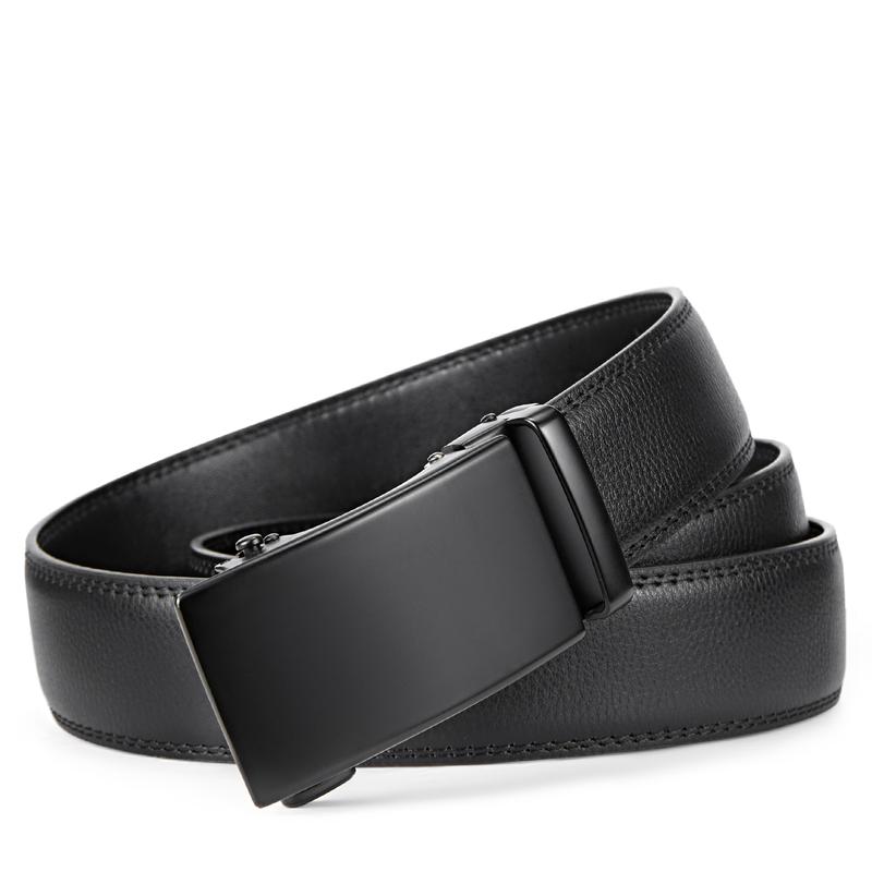 Mens Belt Leather Ratchet Belt For Men Designer Belt Dress and Casual with Adjustable Buckle for Men's Wear