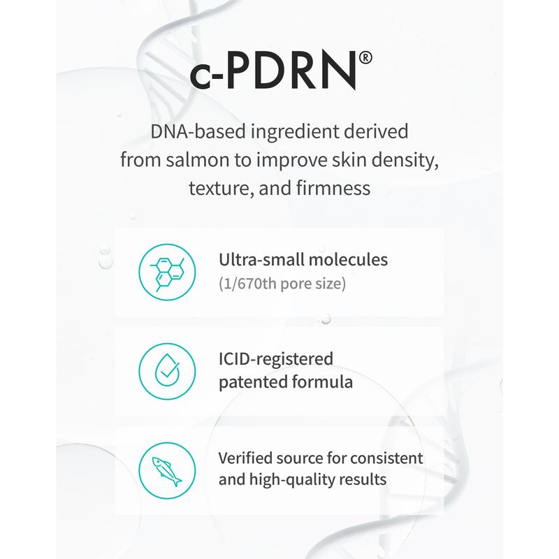 REJURAN Turnover Ampoule, c-PDRN - Anti-Aging Face Serum for Firmness, Radiance, Youthful Skin, Korean Skin Care (1.01 fl oz)