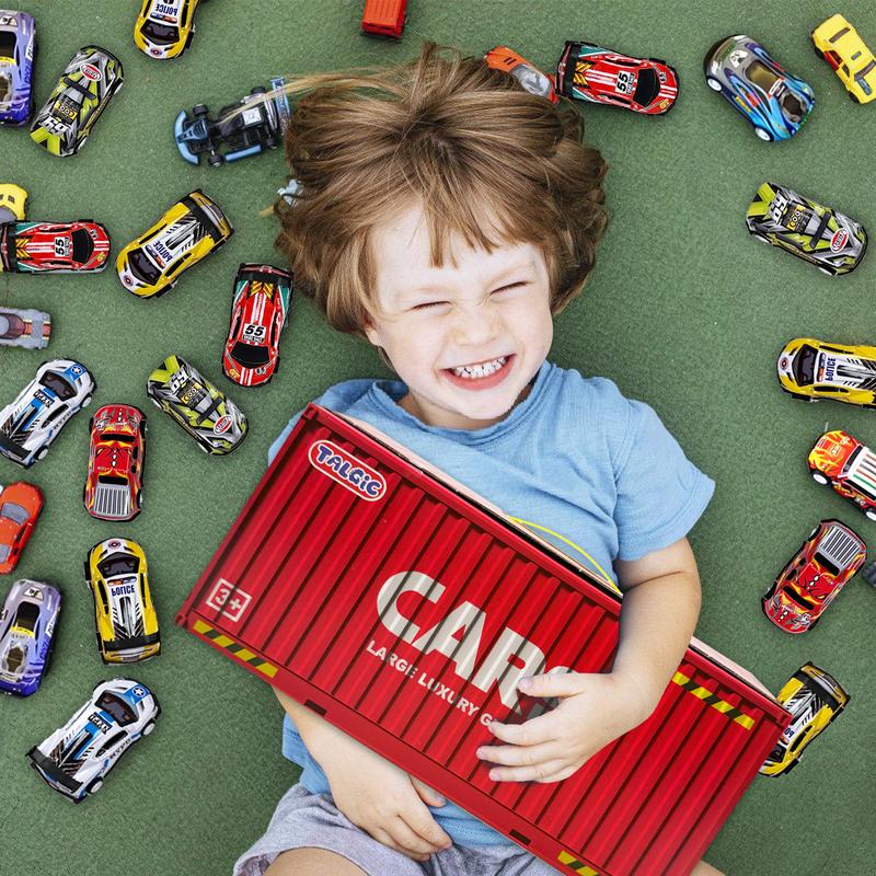 48 PCS Alloy Cars & Race Cars collection toy for boy and girls, best choice of Christmas gift