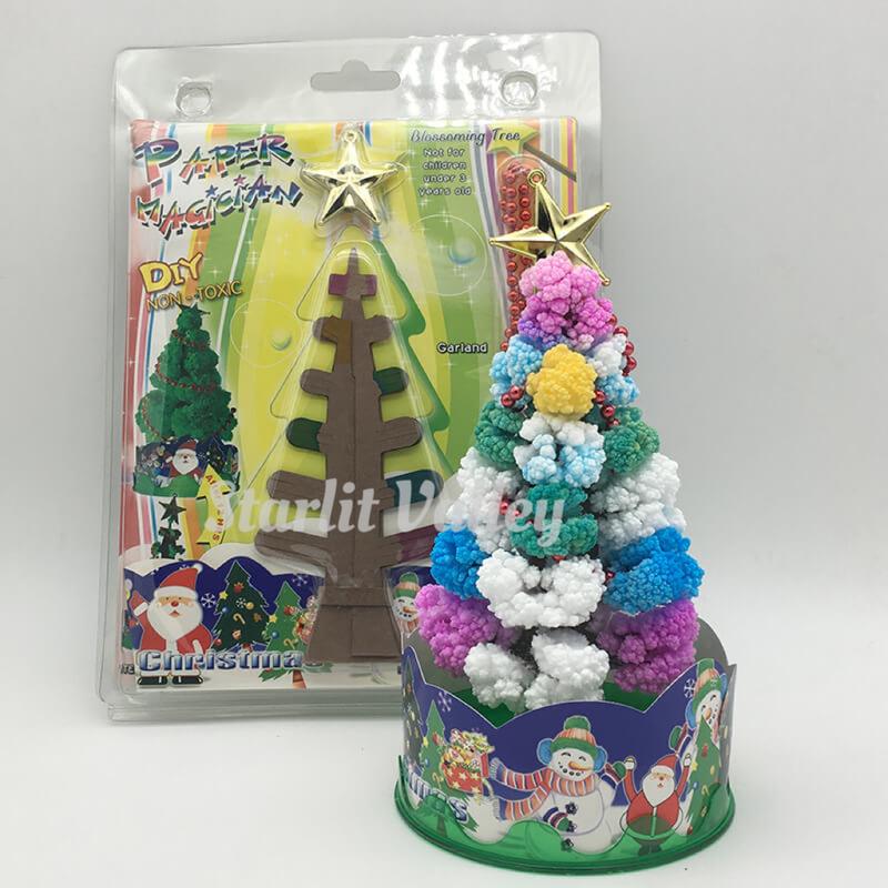 Magic DIY Blossom Christmas Tree - Grow Your Own Holiday Magic!