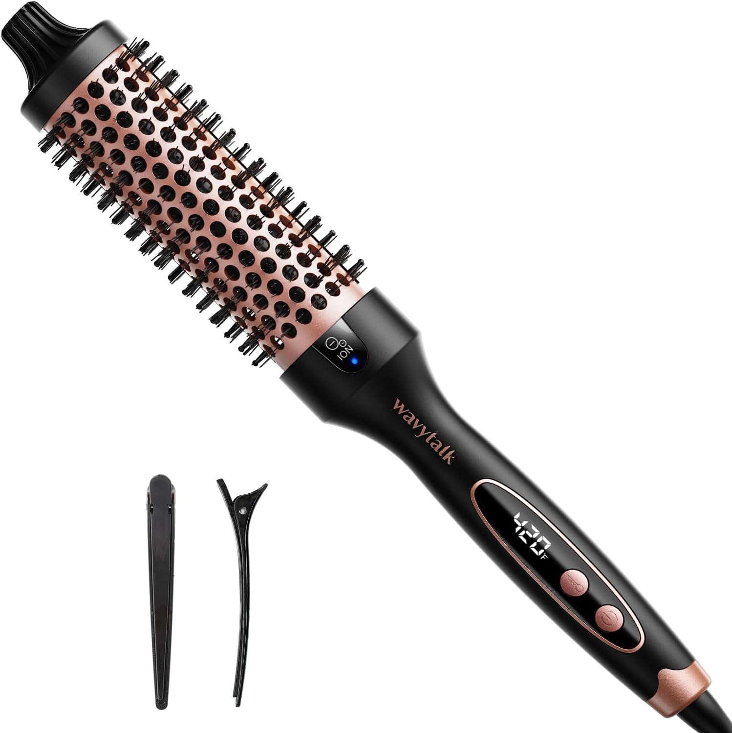 Negative Ion Single Thermal brush 1.5 Inch