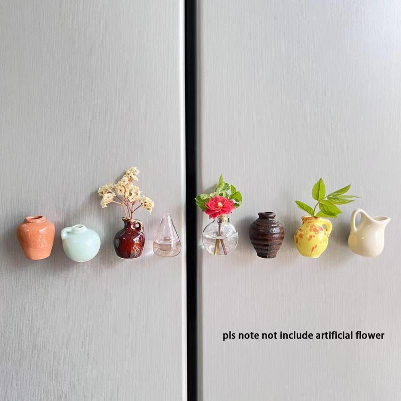 Diy Fridge Magnet for Flower， 8 Counts/set Refrigerator Magnet