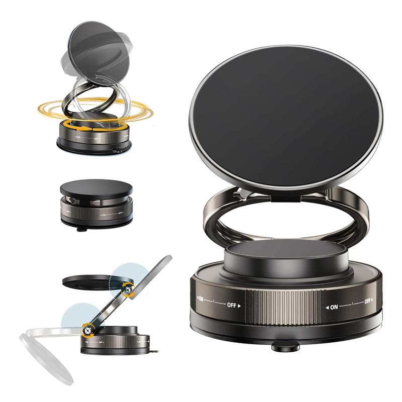 360° Adjustable Vacuum Magnetic Phone Holder,