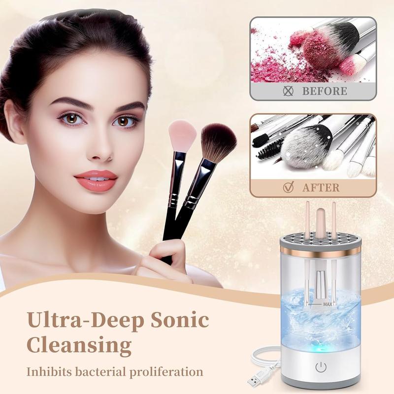 Portable Makeup Brush Cleaner,