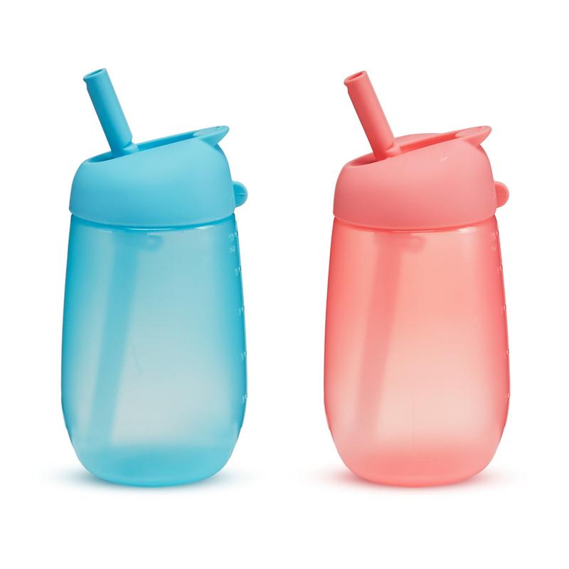 Simple Clean™ Straw Cup, 10oz, 2pk