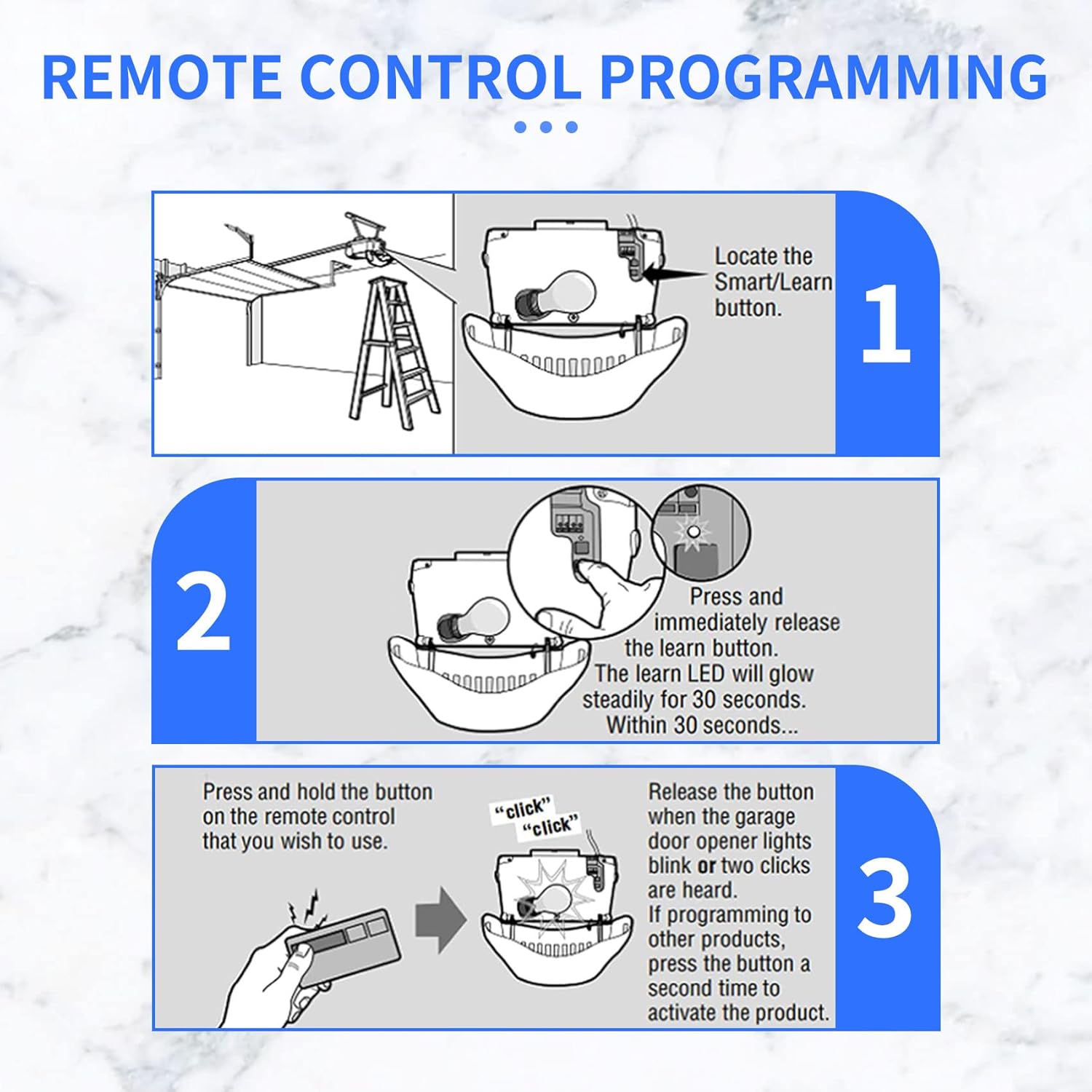 Universal Garage Door Opener Remote