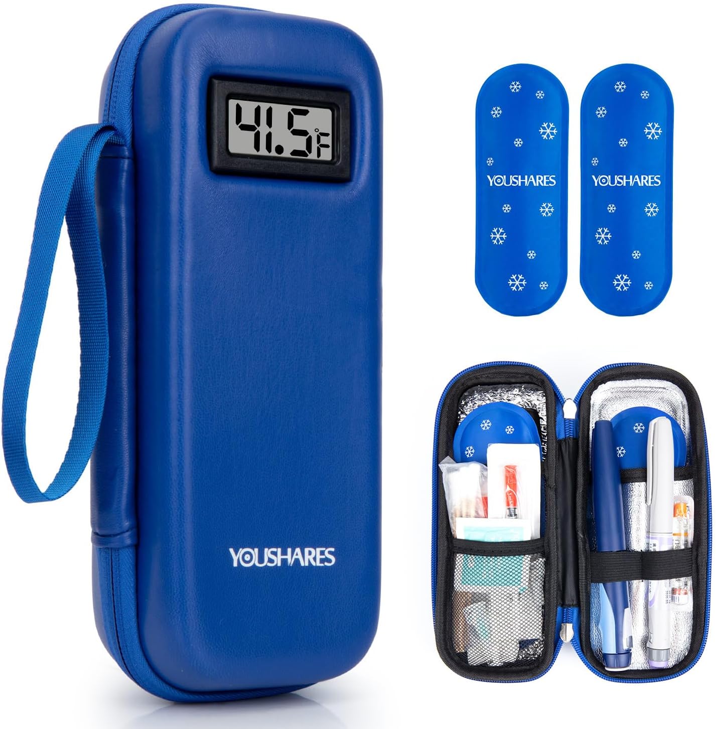 Insulin Cooler Travel Case with Temperature Display