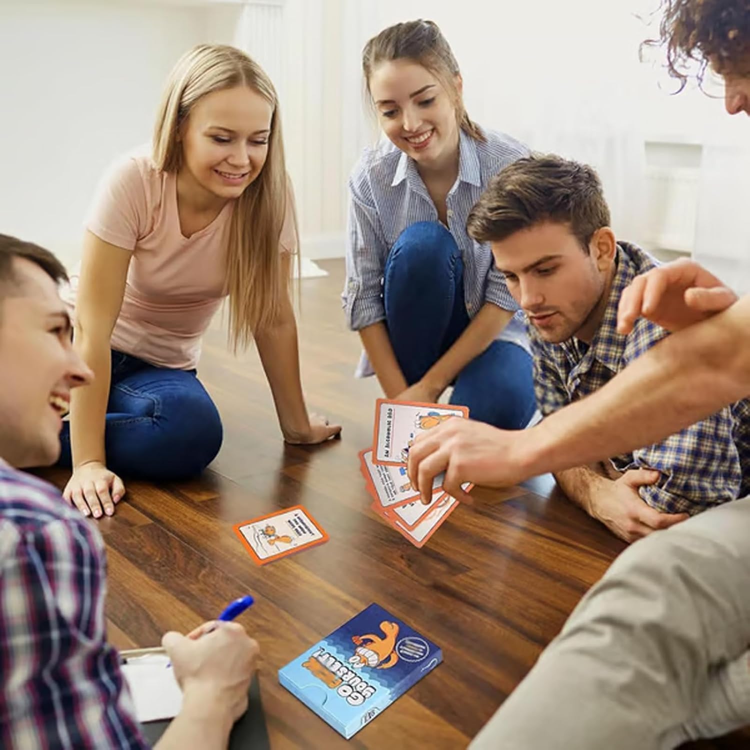 Go Fuck Yourself Card Game, The Go Fish Game of Life's Little Humiliations, Make you and your friends laugh, Interactive Fun Family and New Gag Gifts for Friends, Coworkers, Family