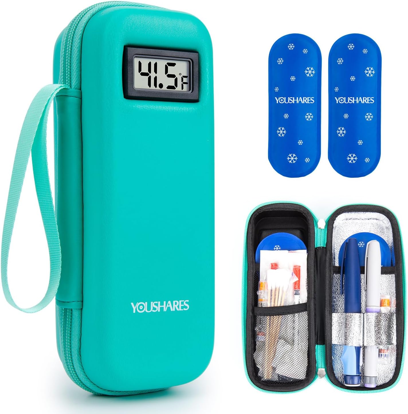 Insulin Cooler Travel Case with Temperature Display
