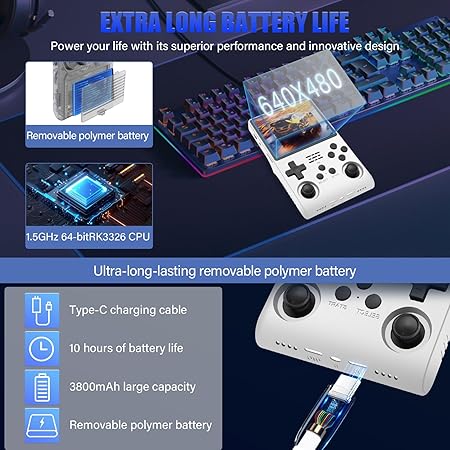 R36S Retro Video Handheld Game Console