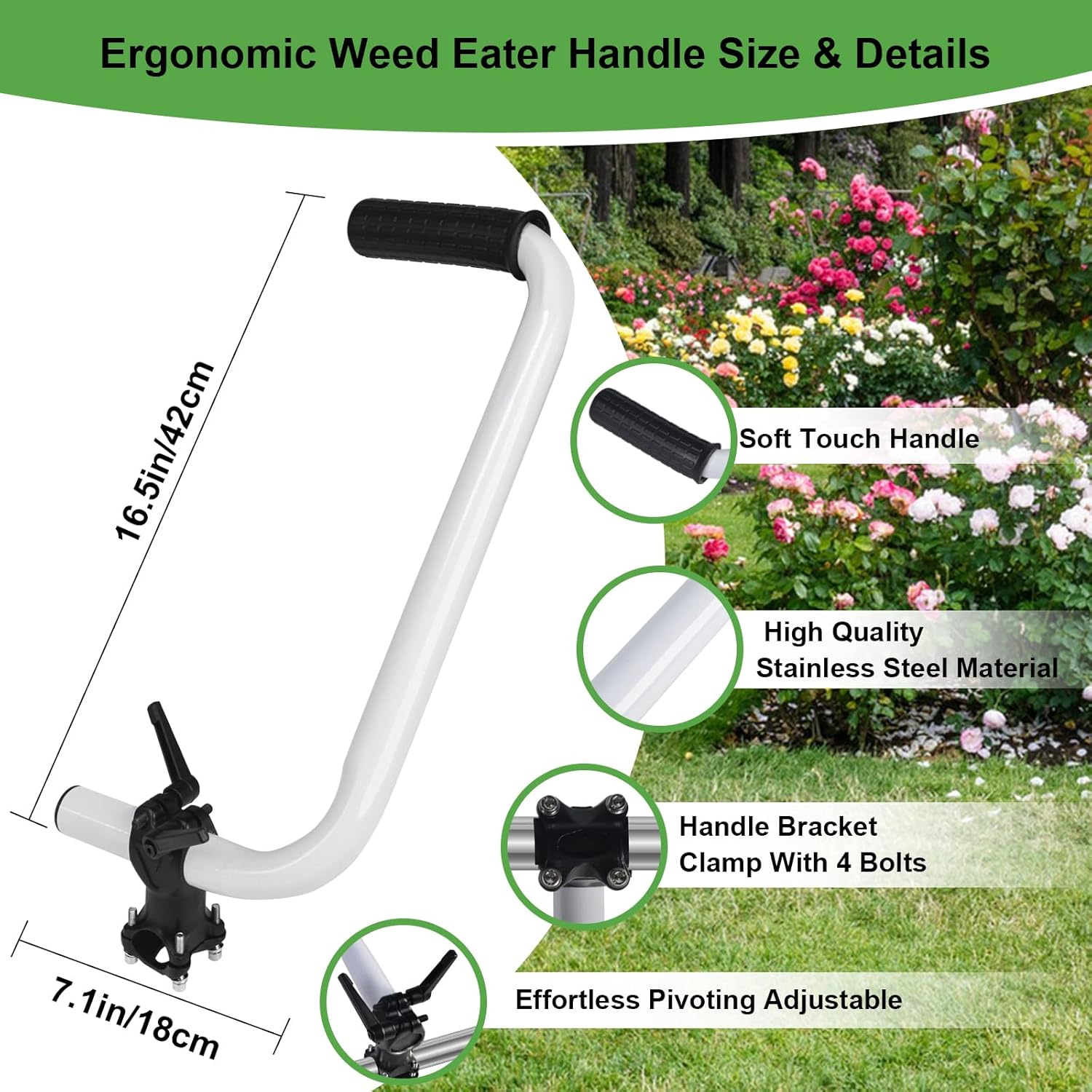 Ecmln Upgraded Weed Eater Handle,