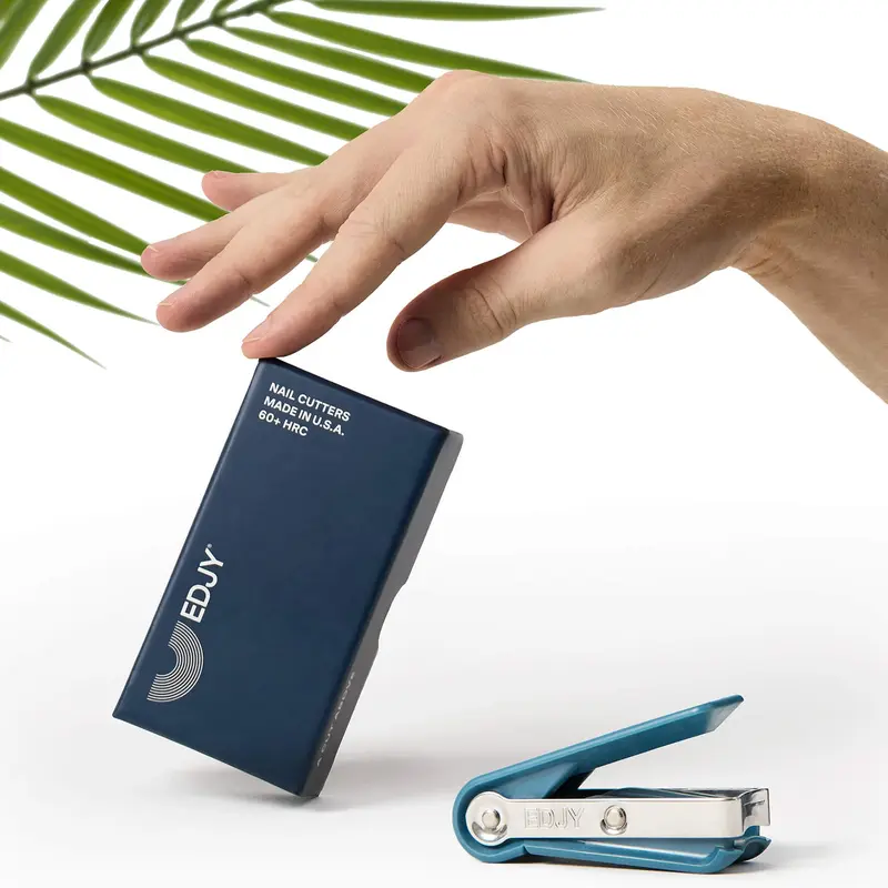 EDJY Fingernail Cutter - Precise Single Blade Nail Trimmer for Smoother, Healthier Nails