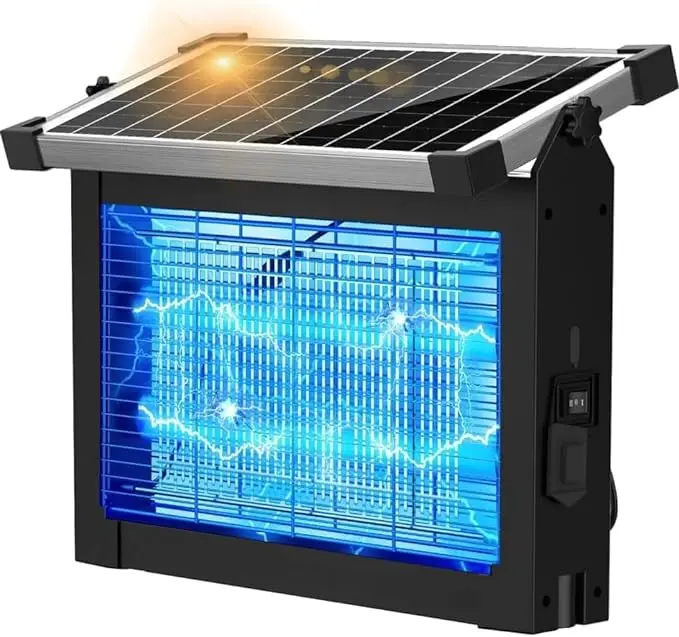 AUKFA Solar Bug Zapper Outdoor, Waterproof