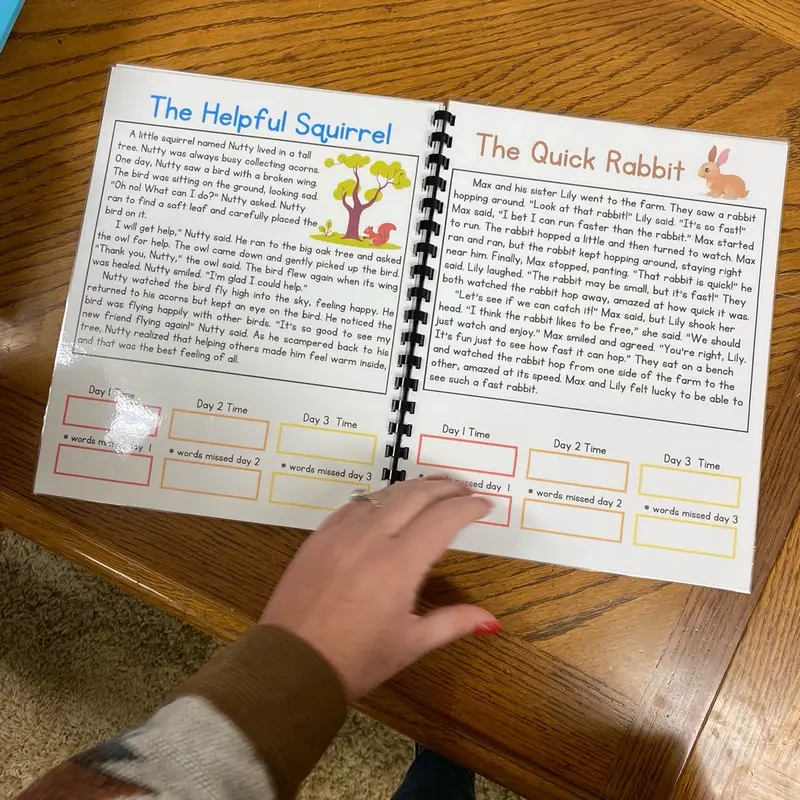 Intermediate Reading Fluency Stories for - Educational Books for Children