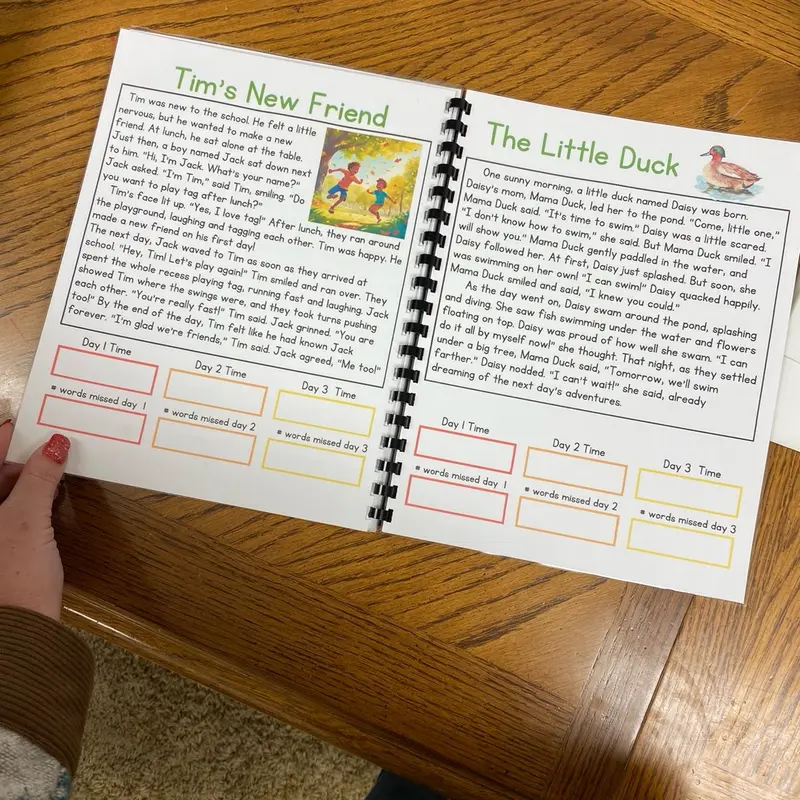 Intermediate Reading Fluency Stories for - Educational Books for Children