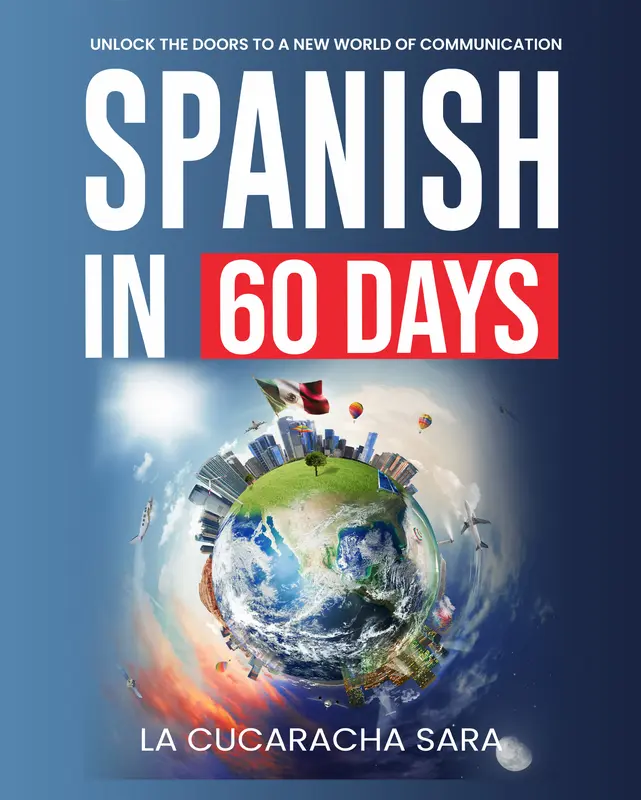 Spanish in 60 Days: The Language Learning Workbook With Common Slang Words & Phrases, Conversation Starters, & Grammar Rules to Live By!