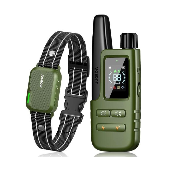 Jugbow Dog Shock Collar - 4200FT Dog Training Collar with Remote for 5-120lbs Small Medium Large Dogs,