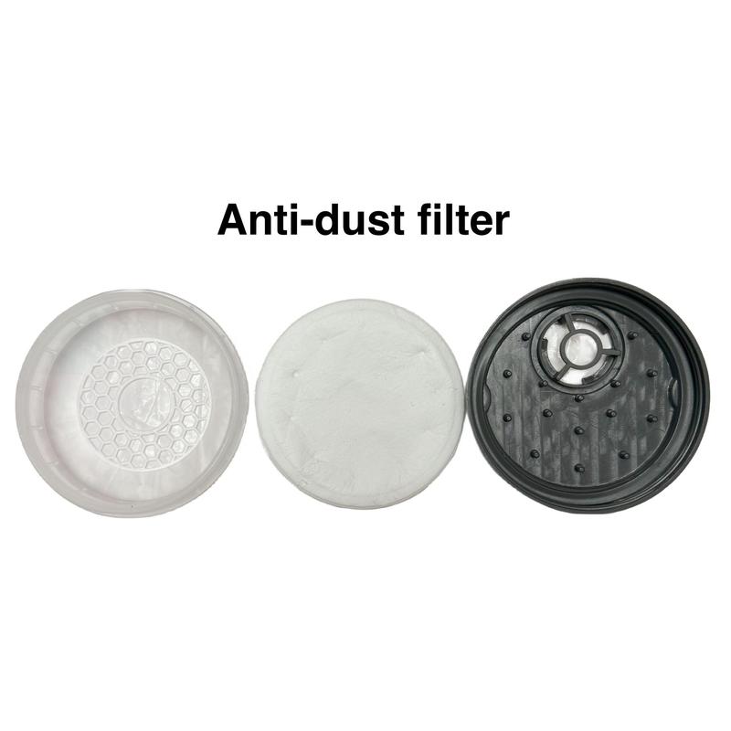 Dust-proof Integrated Respirator Mask Tools, Reusable Half Mask with Goggles