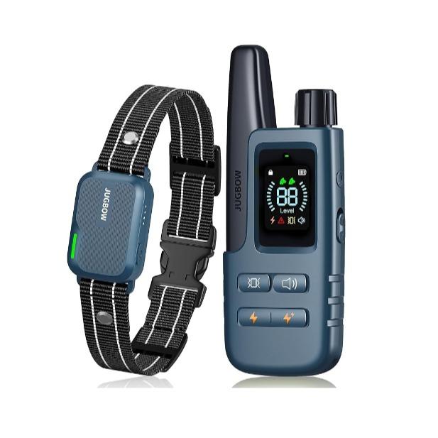 Jugbow Dog Shock Collar - 4200FT Dog Training Collar with Remote for 5-120lbs Small Medium Large Dogs,