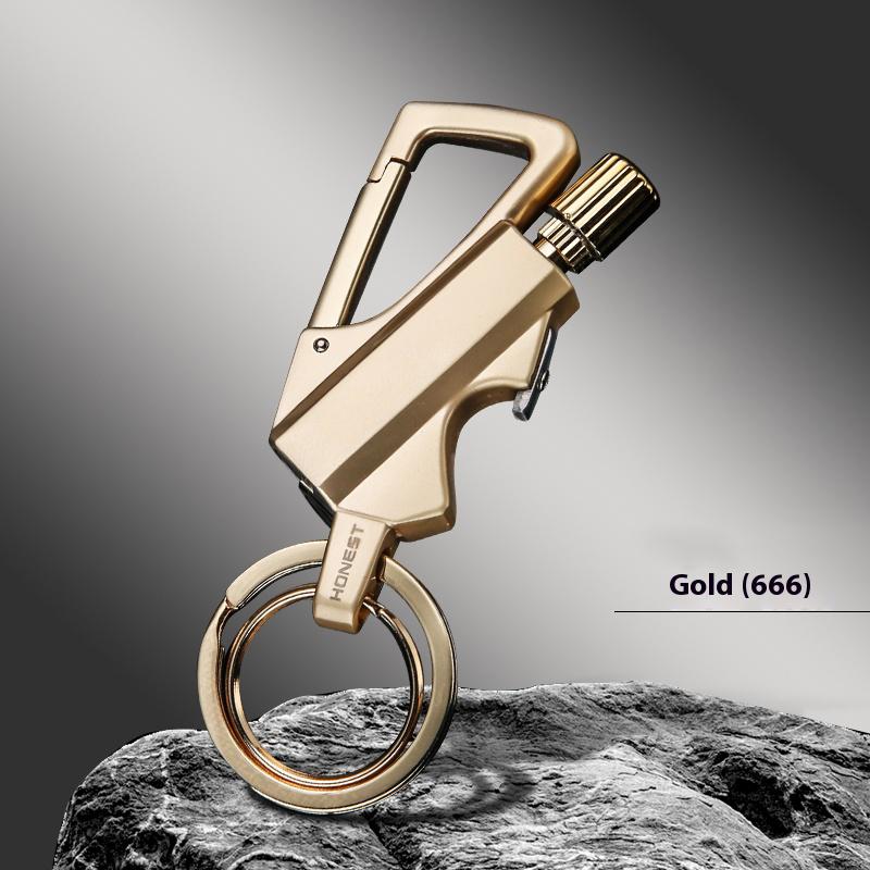 Permanent Match Infinity Lighter with Multitool Keychain Bottle Opener,