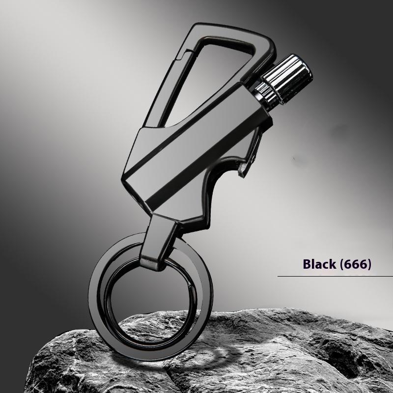 Permanent Match Infinity Lighter with Multitool Keychain Bottle Opener,