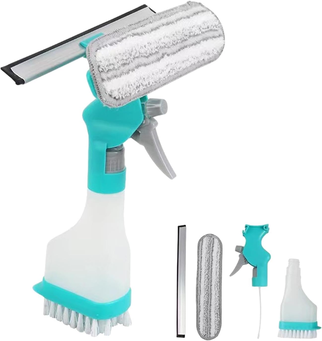 4 in 1 multi-functional portable glass window cleaner