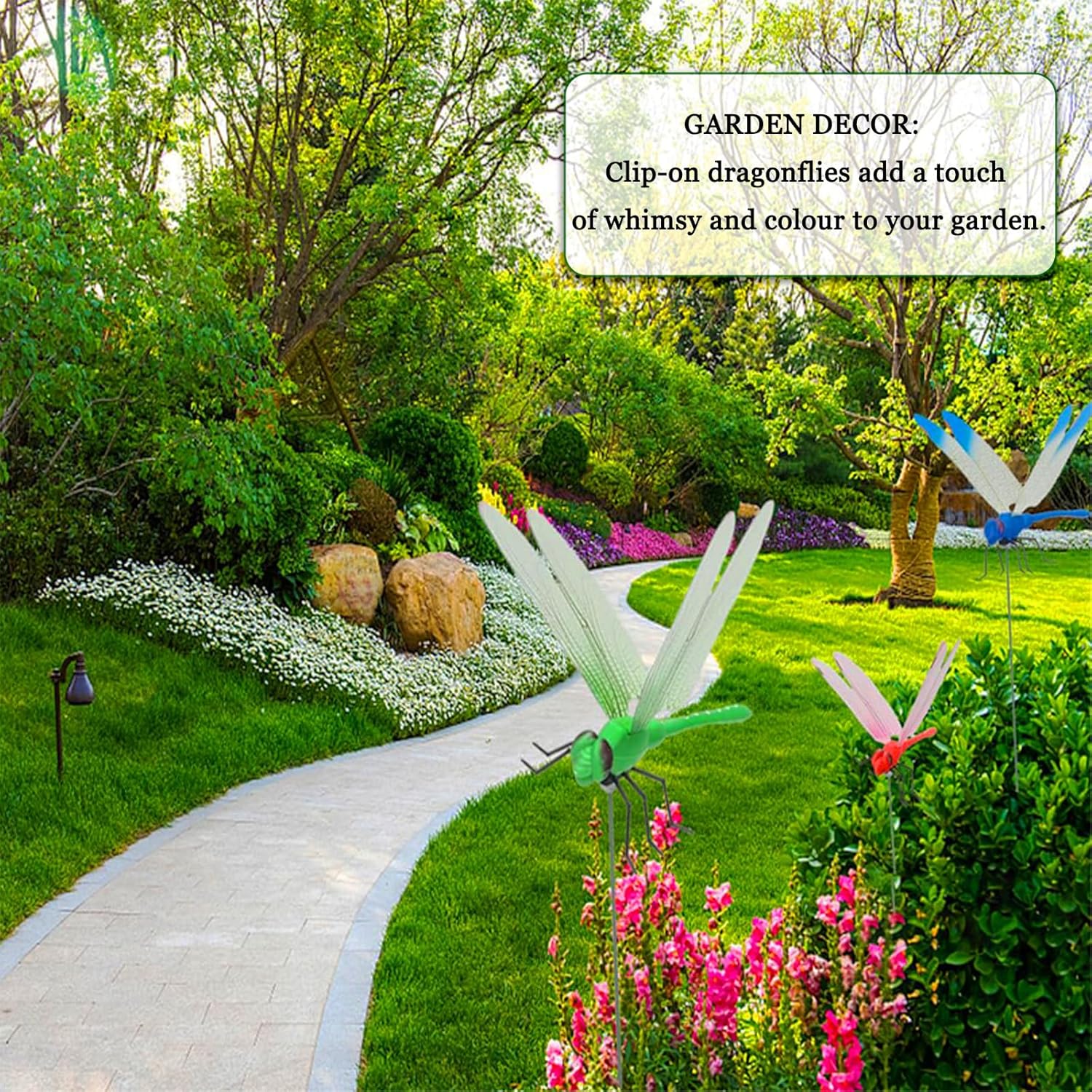 Outdoor Dragonfly Rod Clip,