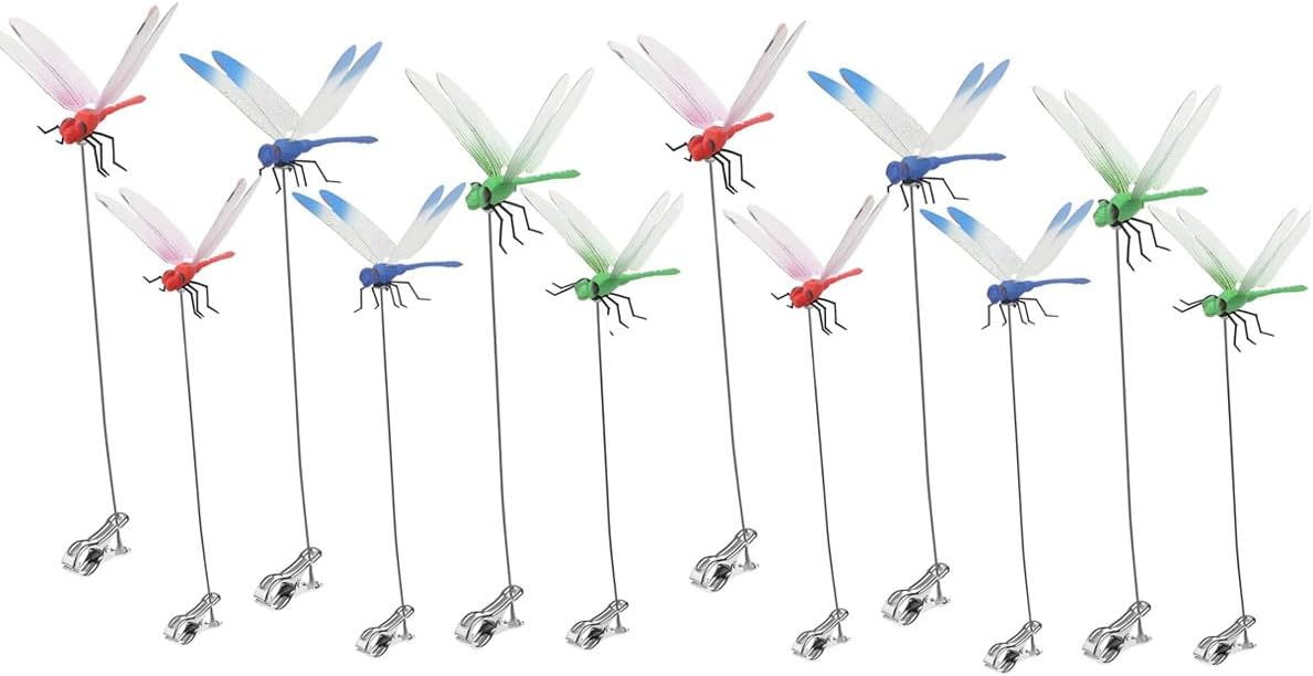 Outdoor Dragonfly Rod Clip,