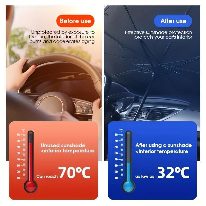 Foldable Anti-UV Windshield Sunshade,