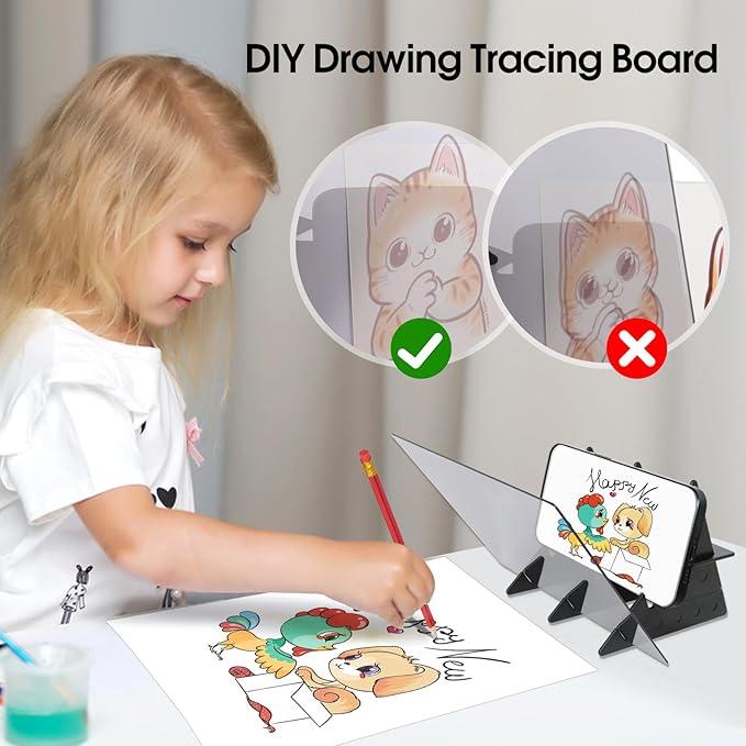 Optical drawing board,easy to track drawing tool Art Supplies