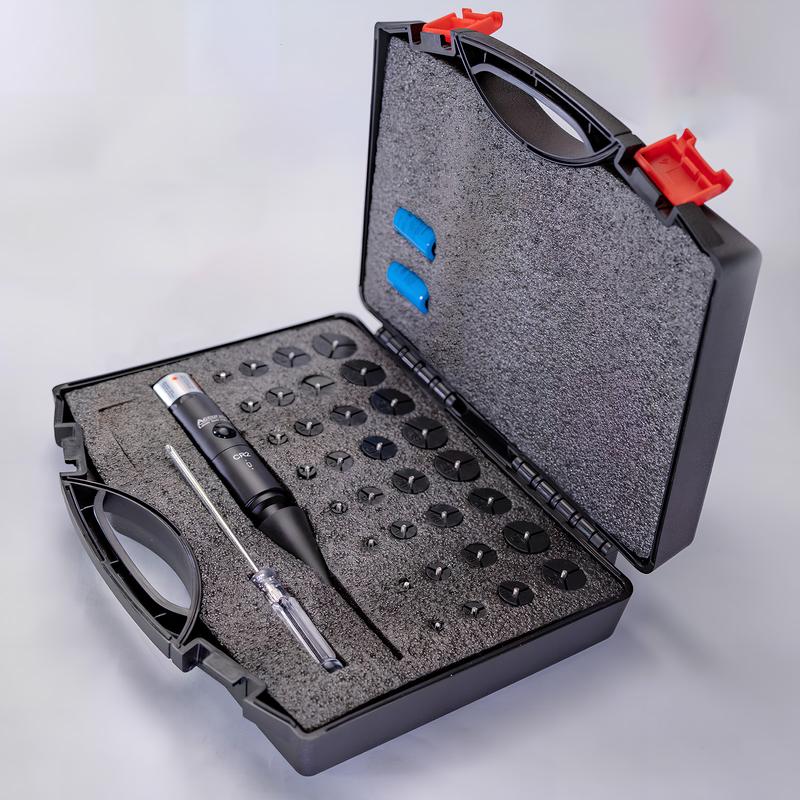 Professional Aperture Red/Green Aiming Kit ApertureAiming Suitable for 0.17 to 12GA Red with 32adapters