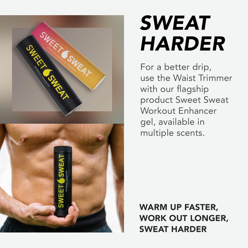 Sweet Sweat Waist Trimmer - Premium Sweat Enhancing Fitness Belt for Women & Men