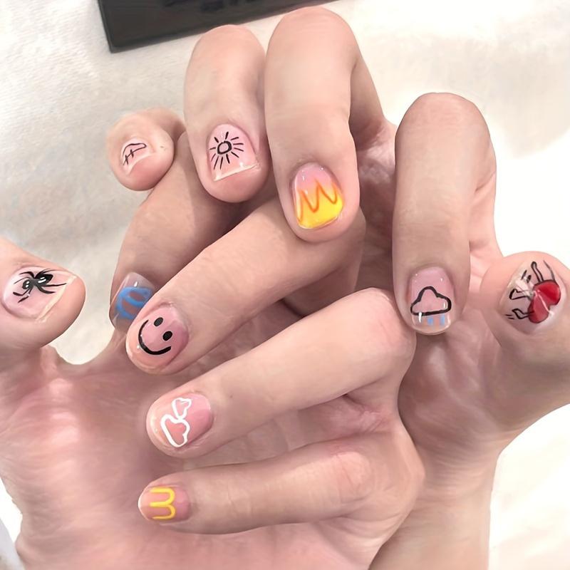 Cutics 12 Color Nail Doodle Pen