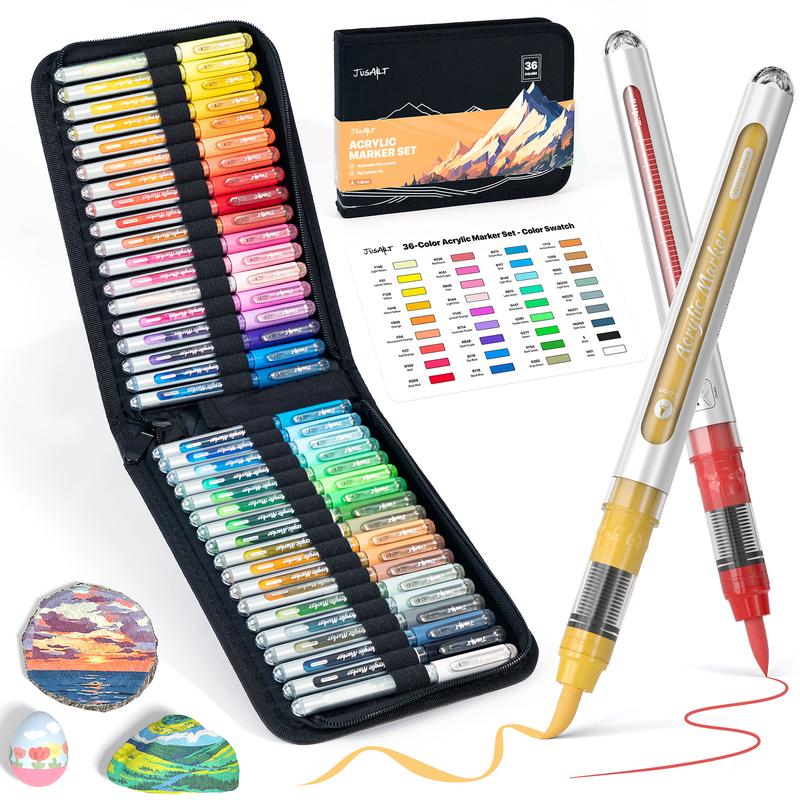 48/36 Colors Acrylic Paint Markers Set