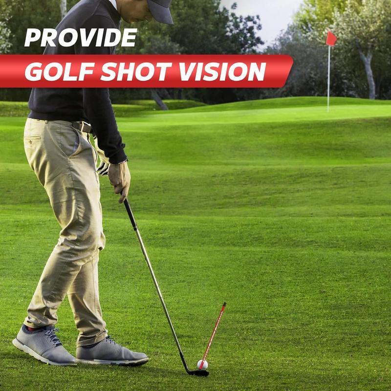 Craftsman Golf Alignment Rods for Golf Swing Training Aid, Golf Alignment Stick with Strong Magnetic Base Practice Stick