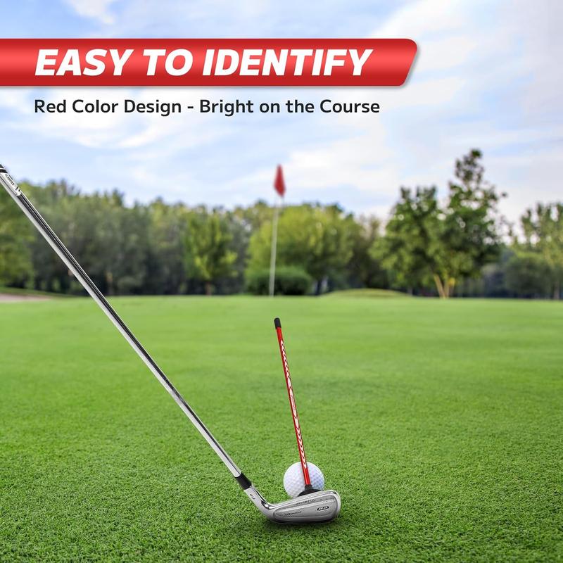 Craftsman Golf Alignment Rods for Golf Swing Training Aid, Golf Alignment Stick with Strong Magnetic Base Practice Stick