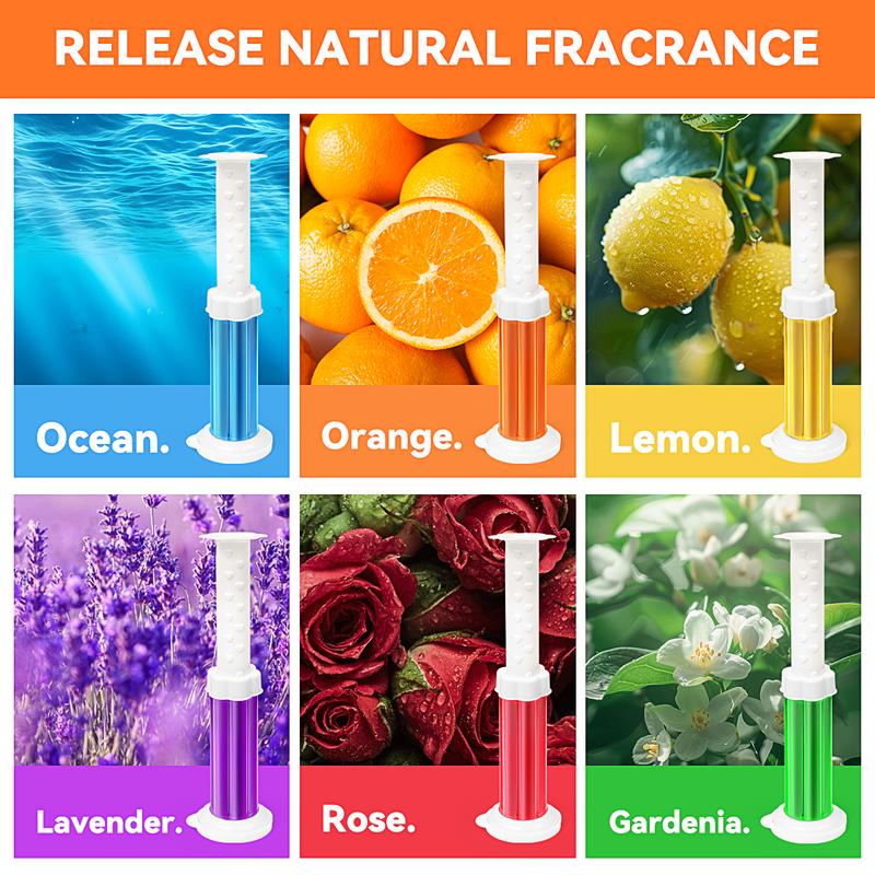 84 Flowers Toilet Cleaner Gel - (6 in 1)Air Freshener, Effective Deodorizer, Long Lasting Fragrance for Bathroom, Toilet Bowl