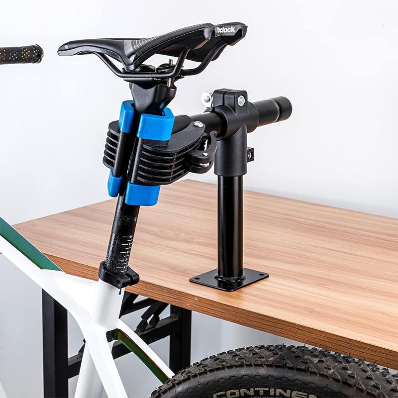 Bike Repair Stand - Bench Mount Workbench for Road & Mountain Bikes
