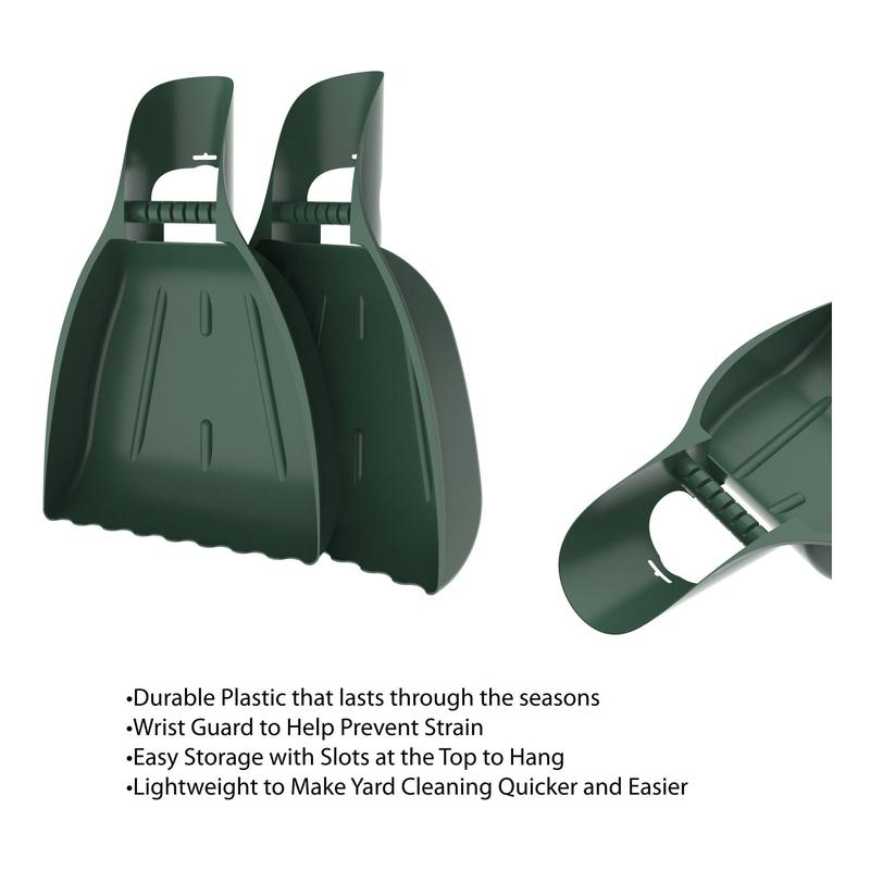 Leaf Scoops Hand Rakes - Lightweight, Durable Grabber Tool