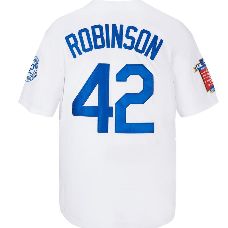 Men's 42 number baseball jersey Embroidery Robinson