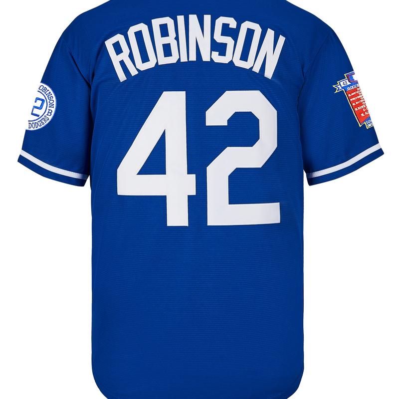 Men's 42 number baseball jersey Embroidery Robinson