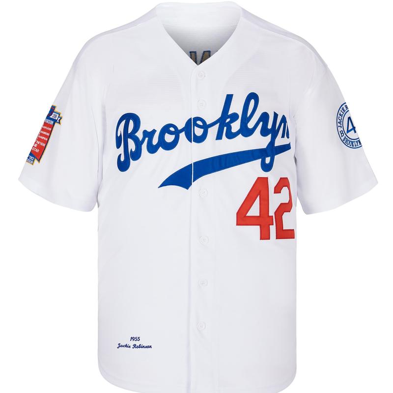 Men's 42 number baseball jersey Embroidery Robinson